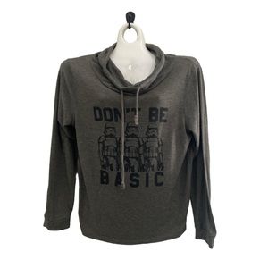 Star Wars Don’t Be Basic faux hoodie sweatshirt